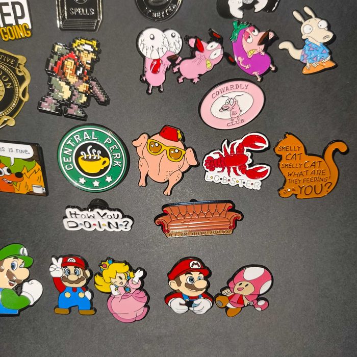 Pins Bandas de Rock Metal Musica