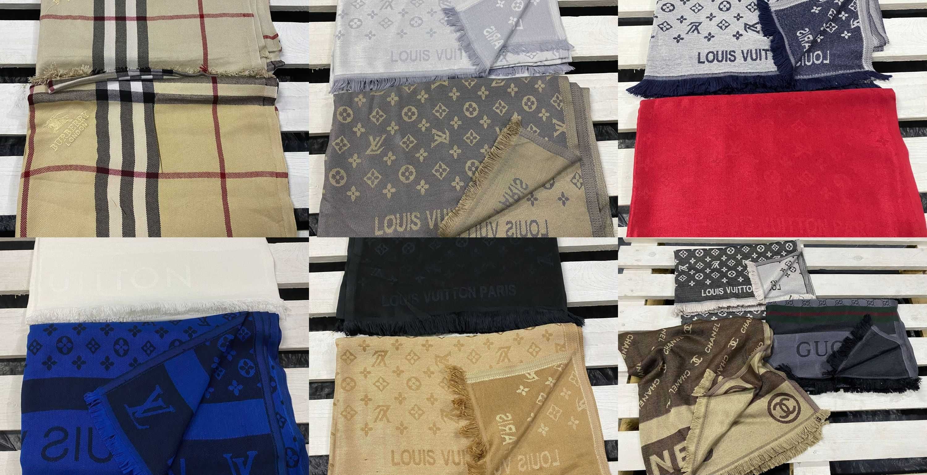 Szalik drustronny Louis Vuitton Szal Chusta Premium