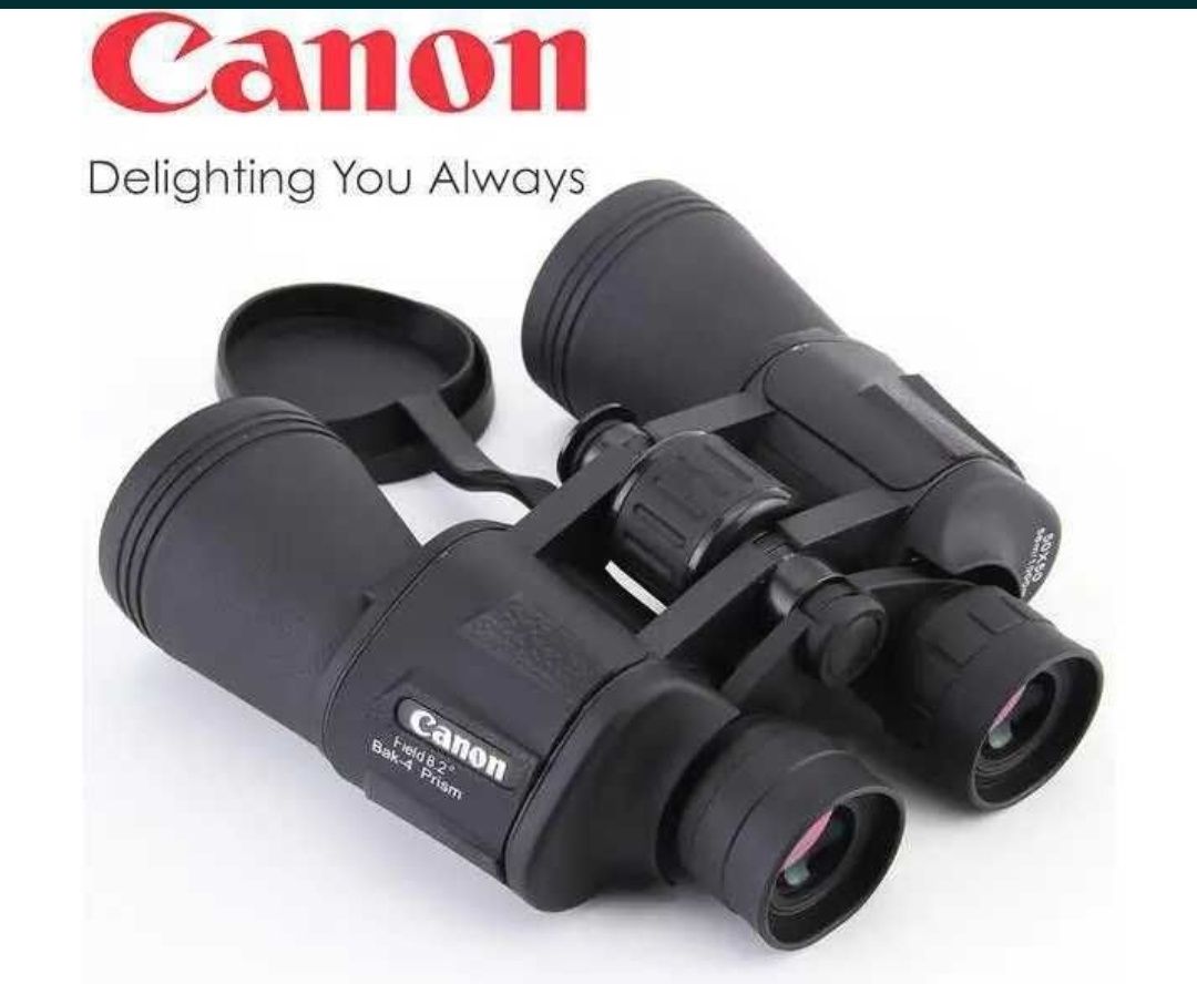 Потужний бінокль Canon 70x70, прогумований бінокль для полювання
