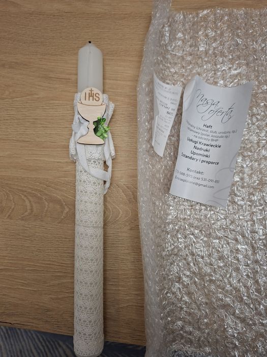 Alba komunijna dla chłopca i garnitur