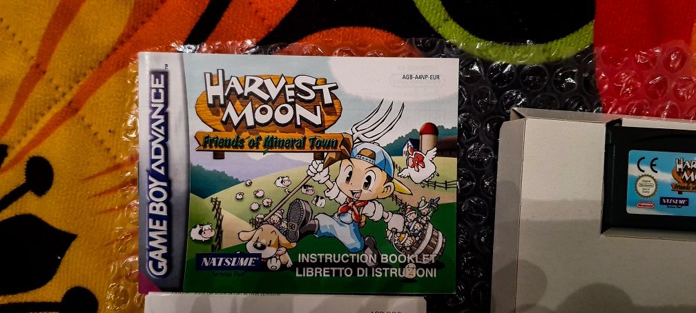 Harvest Moon Game Boy Advance GBA