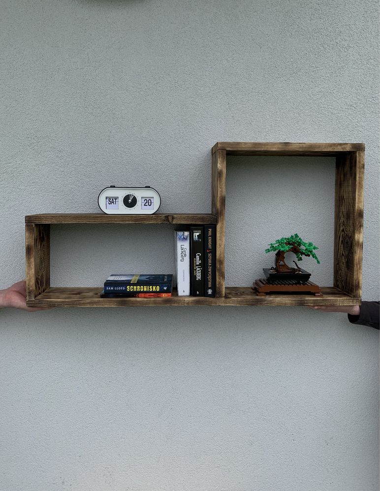 Szafka wisząca w stylu loft design, handmade, nowa, zaimpregnowana