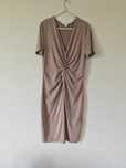 H&M S letnia sukienka kopertowa z modalu / modal