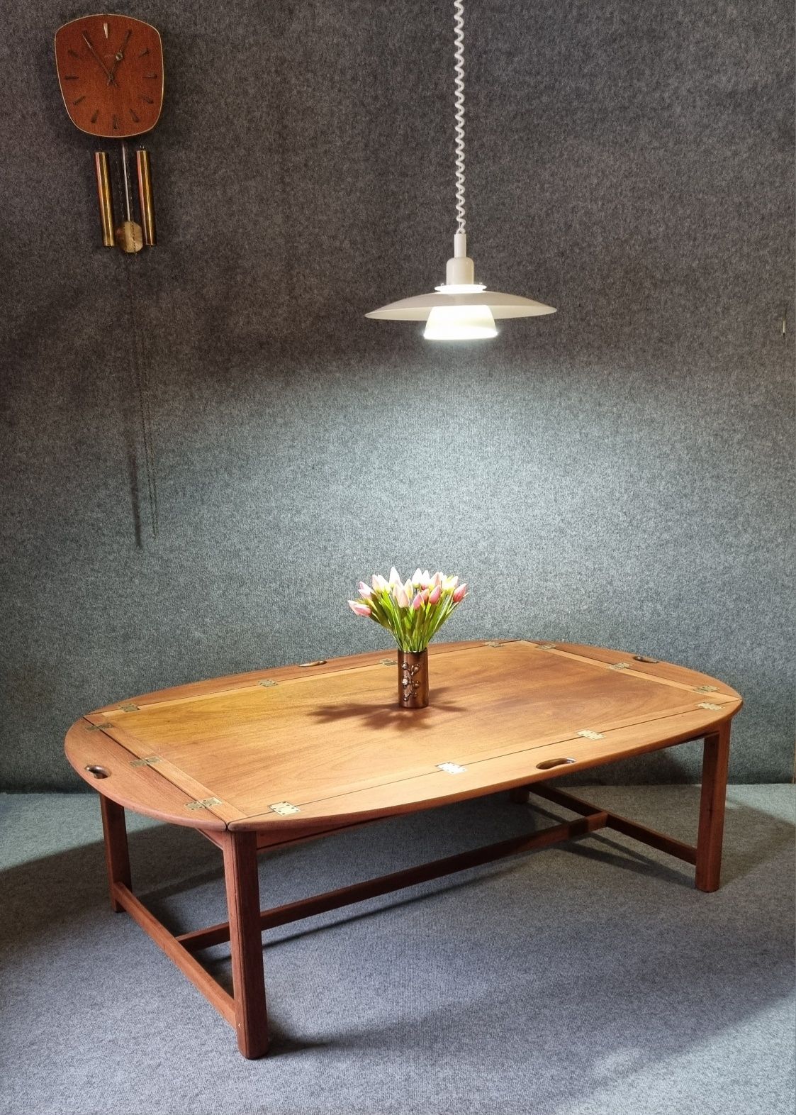 Duński Stolik-Ława Teak lata60 Vintage Design