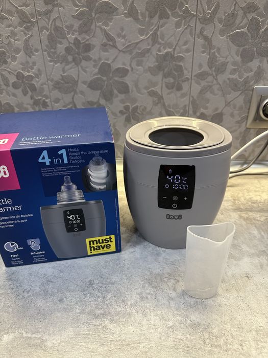 Підігрівач електричний для пляшечок LOVI - сірий