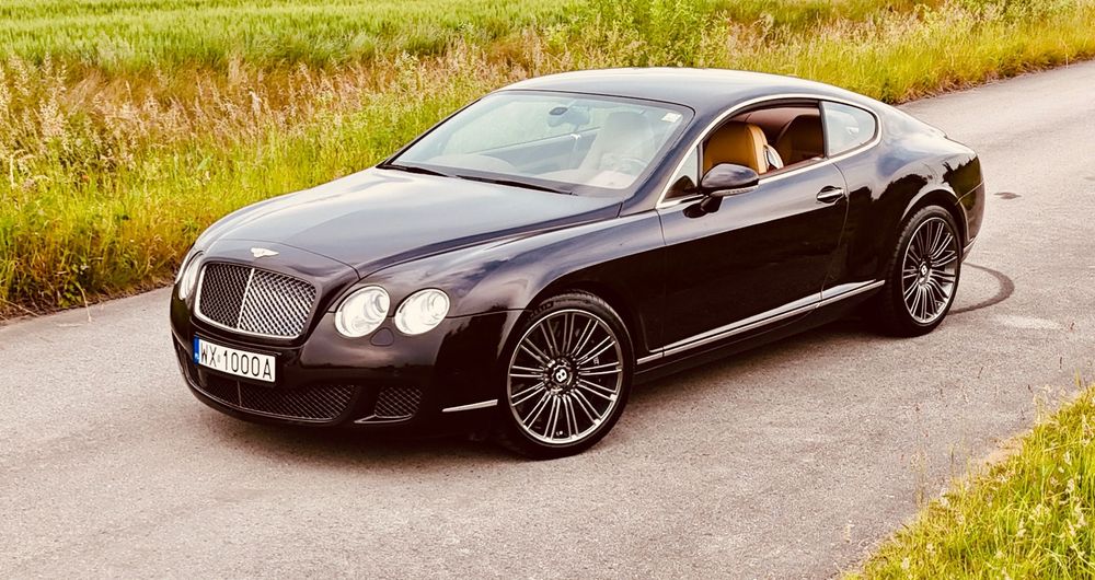 Bentley Continental GT Speed – 6.0 W12, 610 KM, stan doskonały
