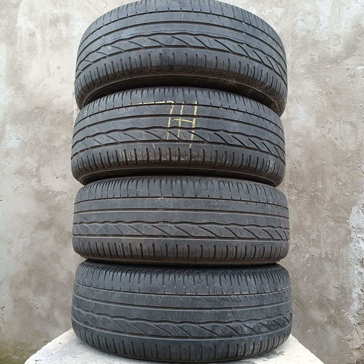 Диски 5 114 r16 j6.5 з шинами bridgestone 205/60 r16