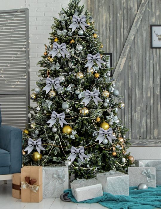 намисто срібні на ялинку