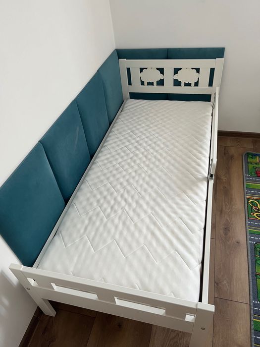 Ikea Underlig
Materac piankowy do łóżka dziecięcego biały, 70x160 cm