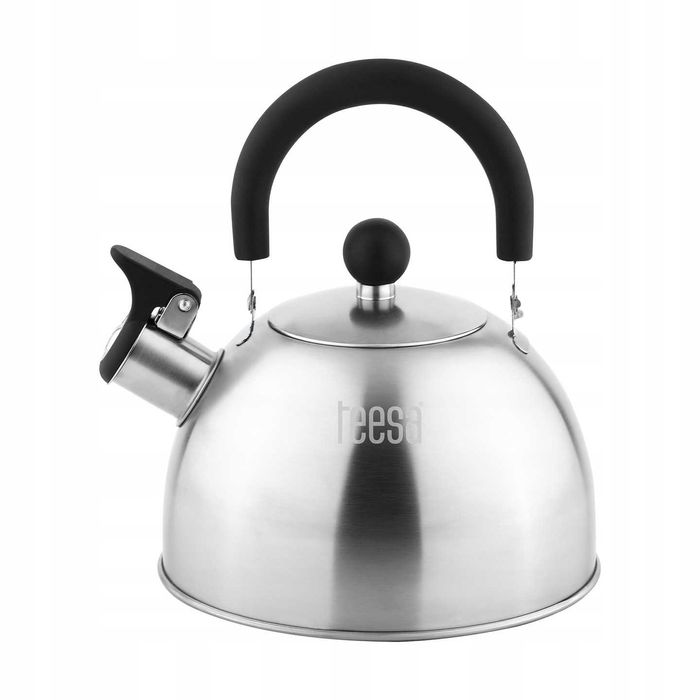 Czajnik ze stali nierdzewnej z gwizdkiem 1,8L gaz indukcja składany