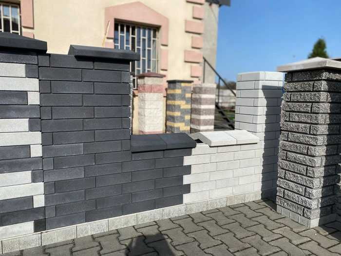 Цегла для паркану Блоки на паркан Декоративна цегла