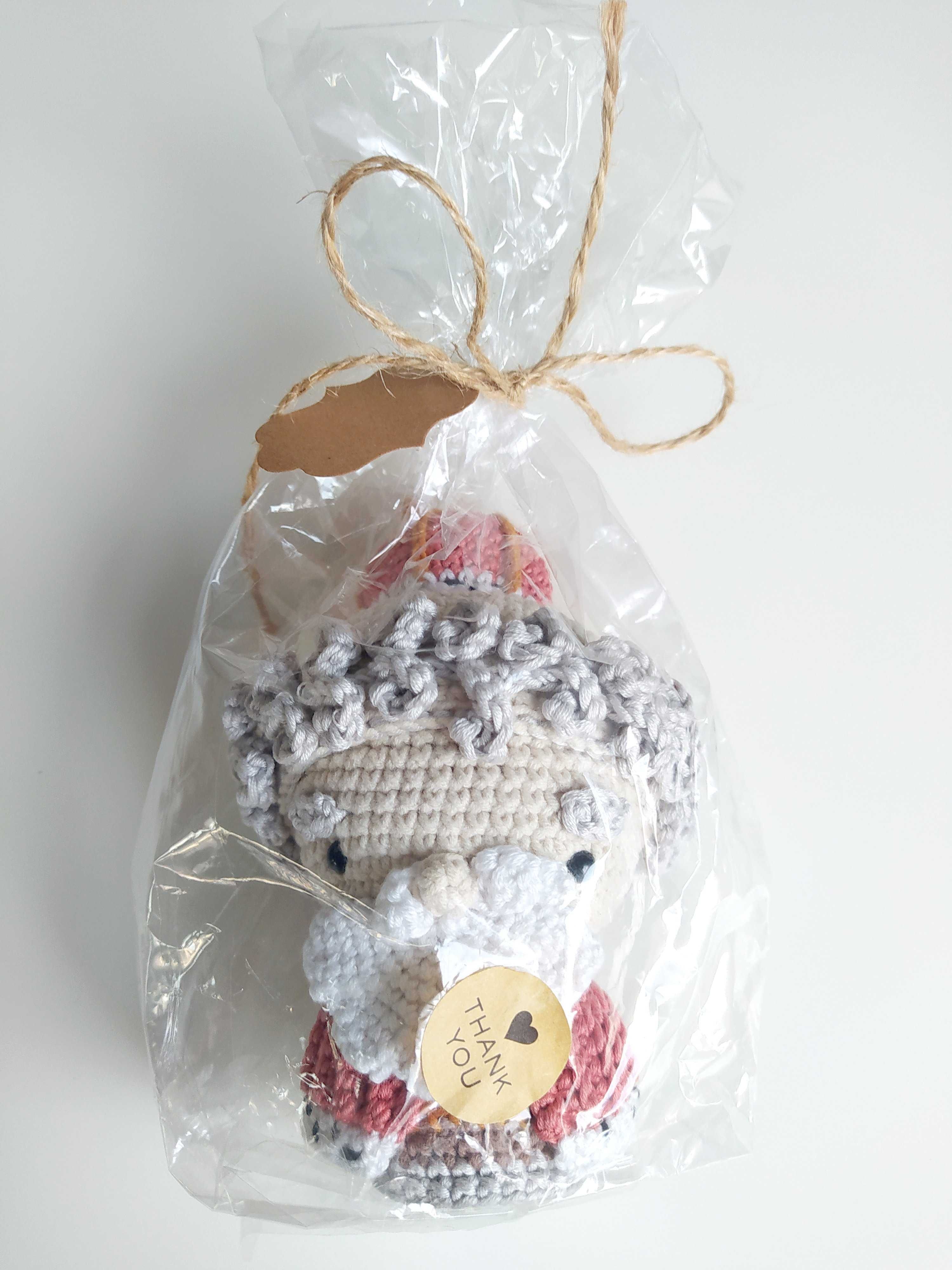 Amigurumi Król - maskotka - rękodzieło - prezent handmade