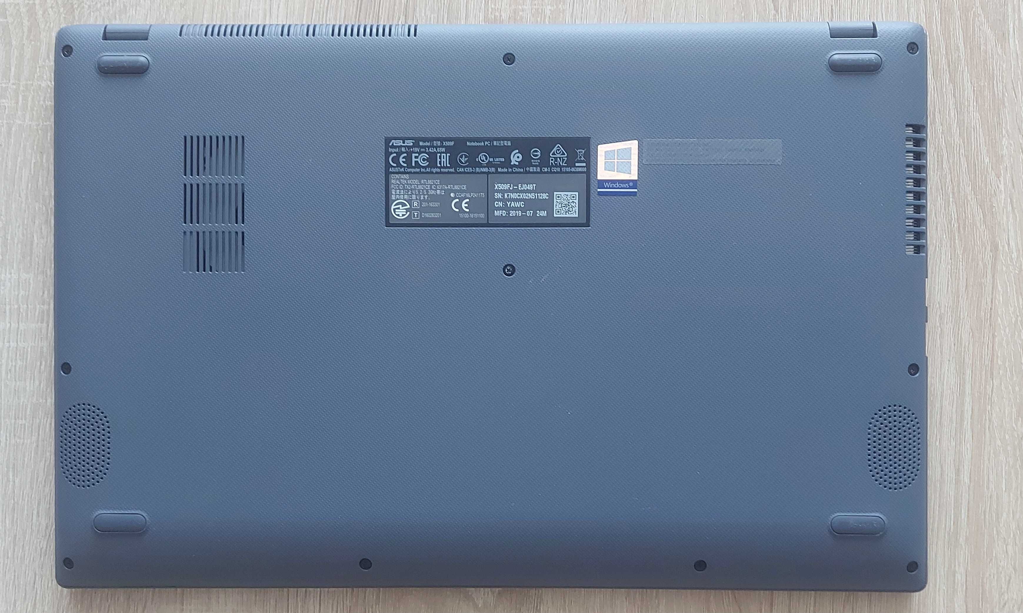 ASUS VivoBook 15 X509FJ-i5-8265U/MX230/4GB/128SSD/WIN 11 PRO