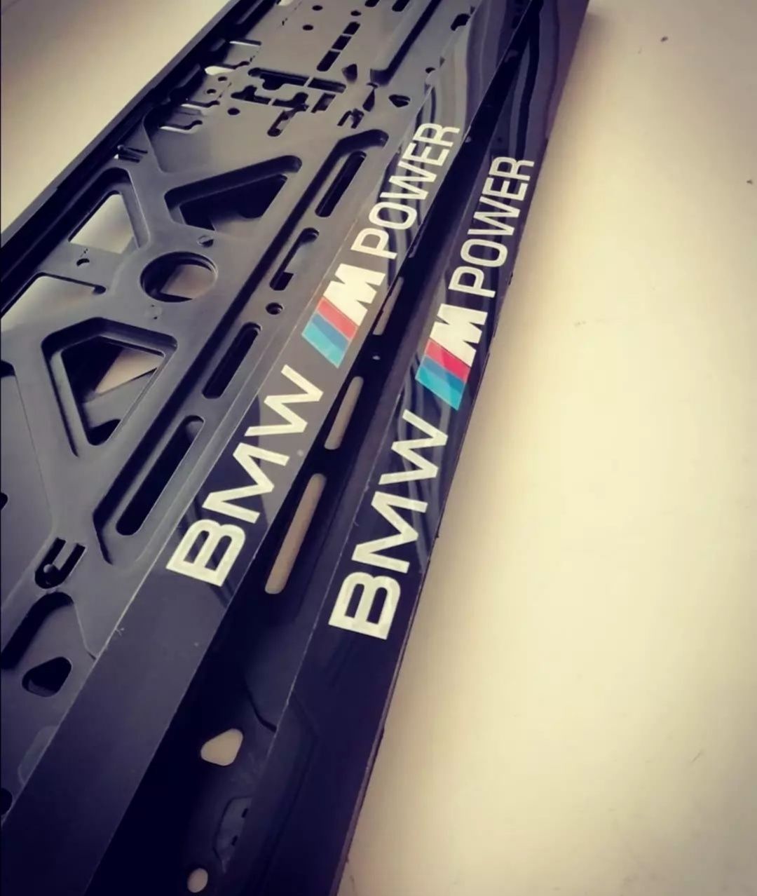 Рамки под номера BMW - Любая Надпись индивидуально, номерные рамки БМВ