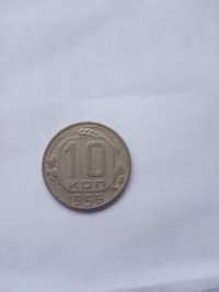 Монеты : 10,  15 и 20 копеек 1956,1957,1946 и 1948 годов.
