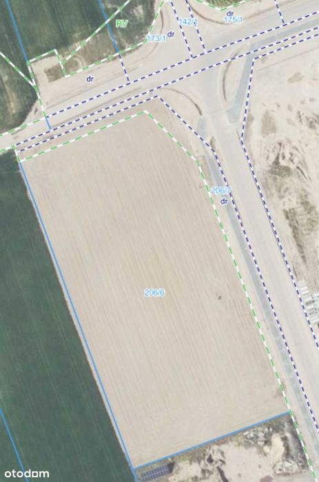 Działka usługowa - Strefa inwestycyjna Krężoły