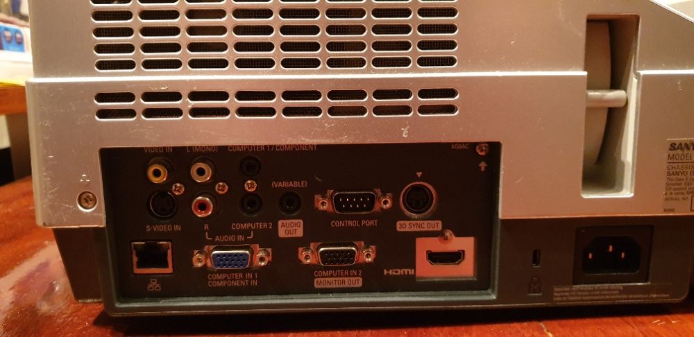 Sanyo PDG-DWL2500 projektor ultrakrótkoogniskowy