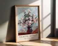 Plakat Claude Monet ,,Chryzantema", bez ramki, 50x70
