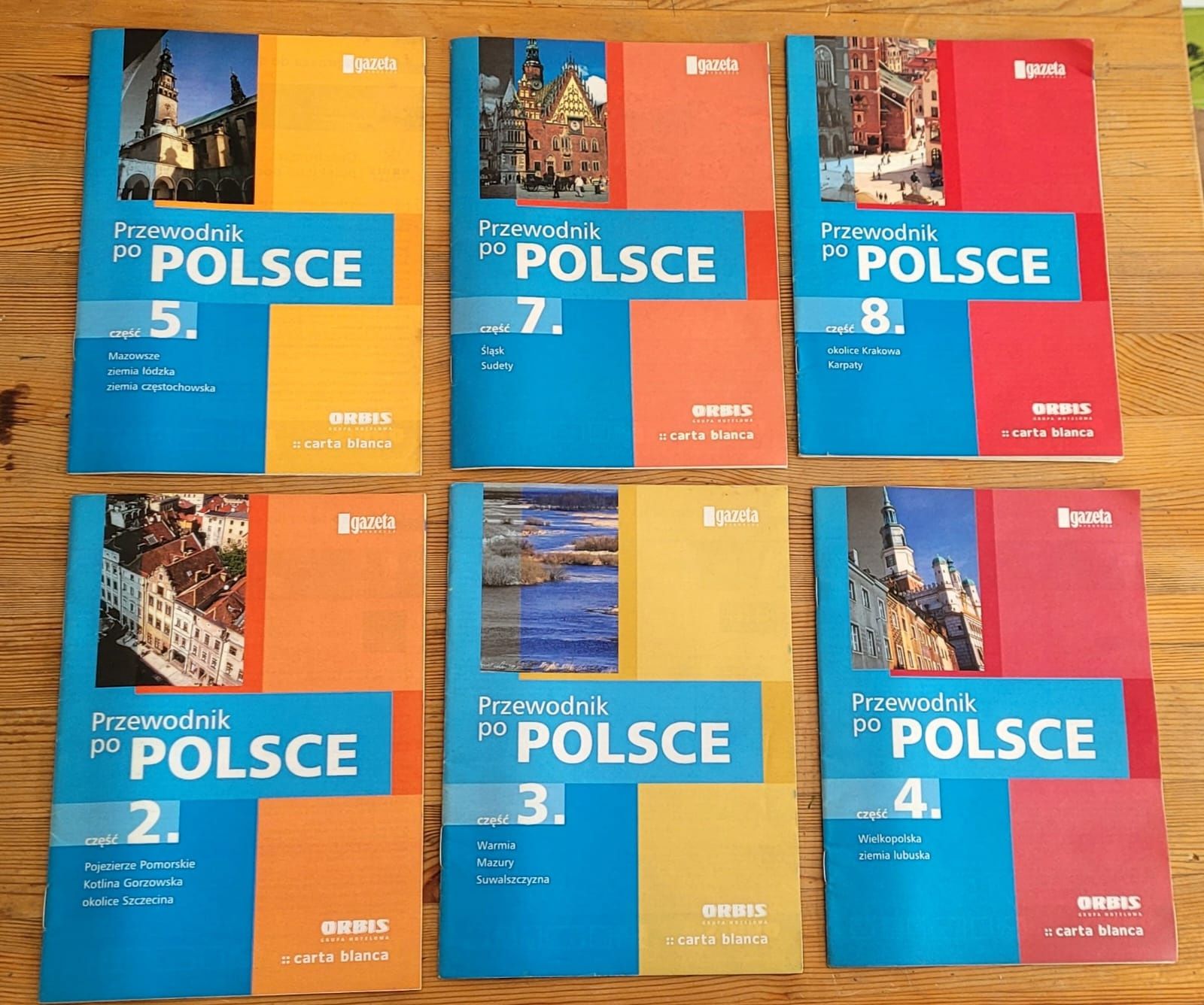 6 przewodników po Polsce, Atlas turystyczny Polski