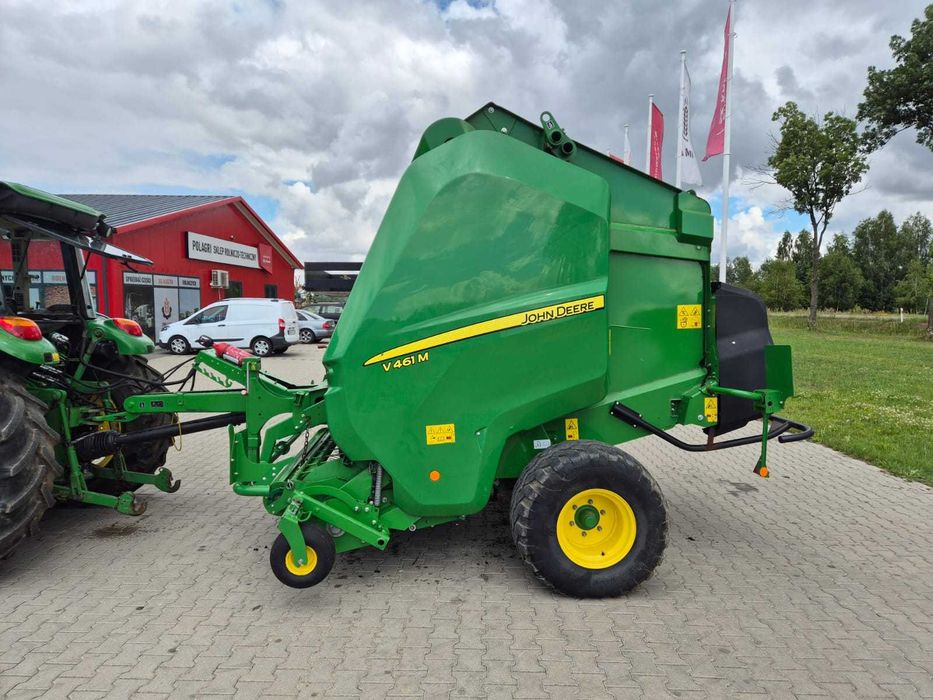Prasa belarka,belownica john deere v 461 m rok produkcji 2019 belująca