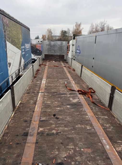 BODEX KIS 3P – бортовий напівпричіп, хороший стан, готовий до роботи