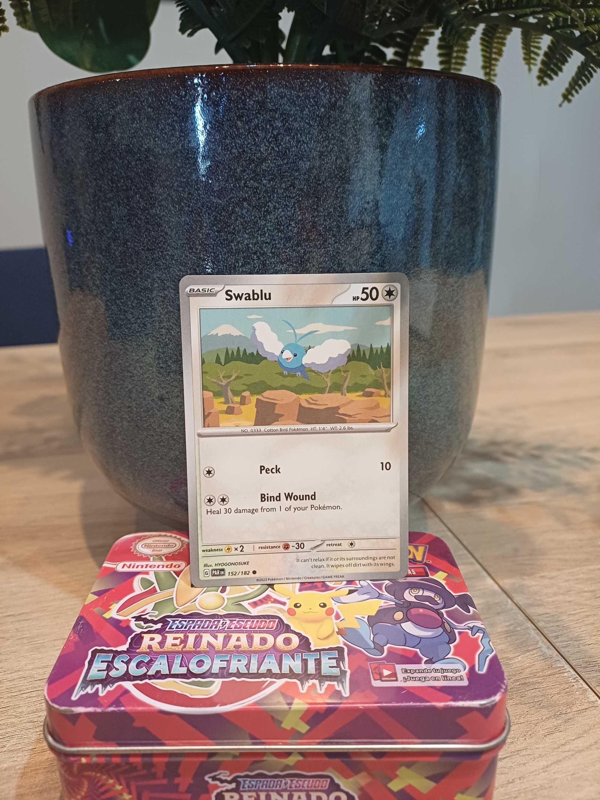 Carta Pokémon Swablu #152
