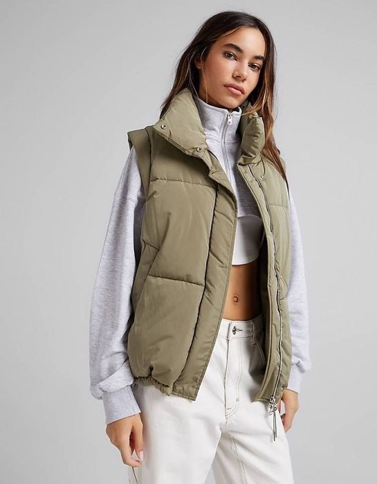 жилетка Bershka хакі