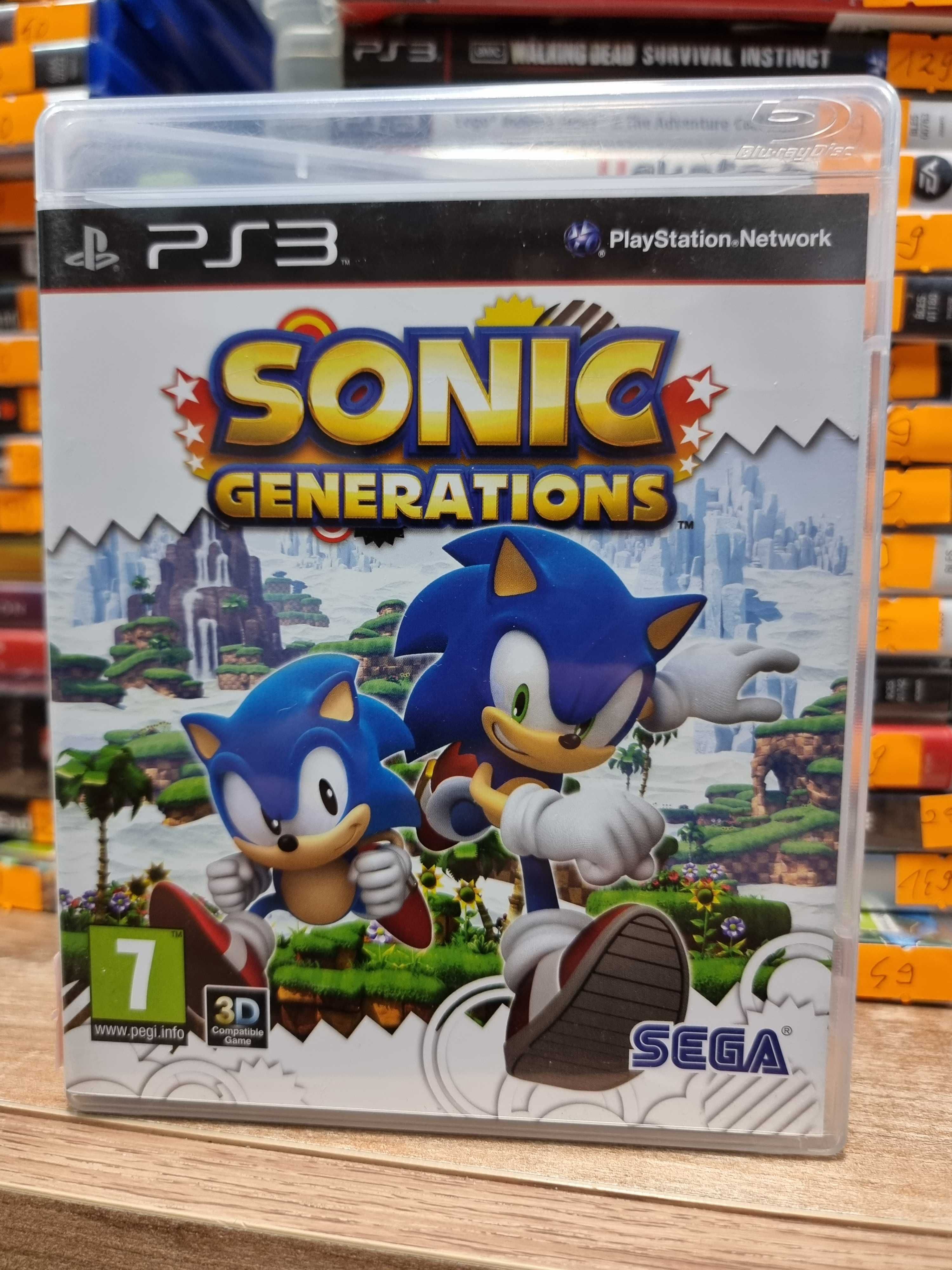 Sonic Generations PS3  Sklep Wysyłka Wymiana