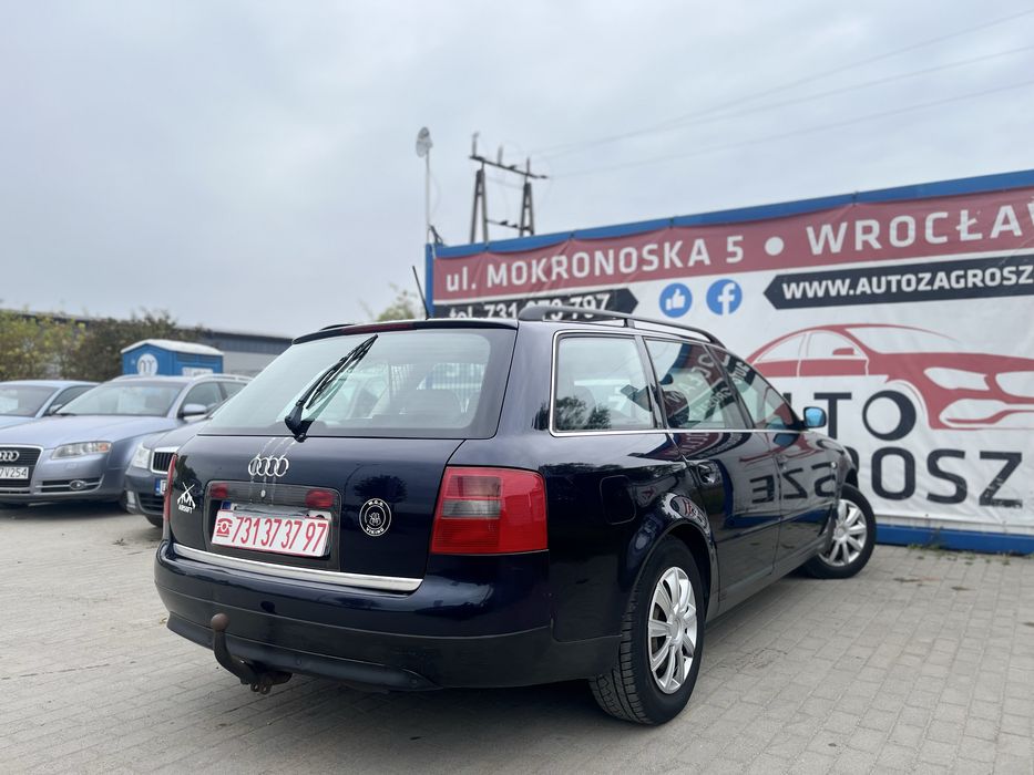 Audi A6 2.4 Benzyna//Klima//HAK//Grzane fotele//Zamiana