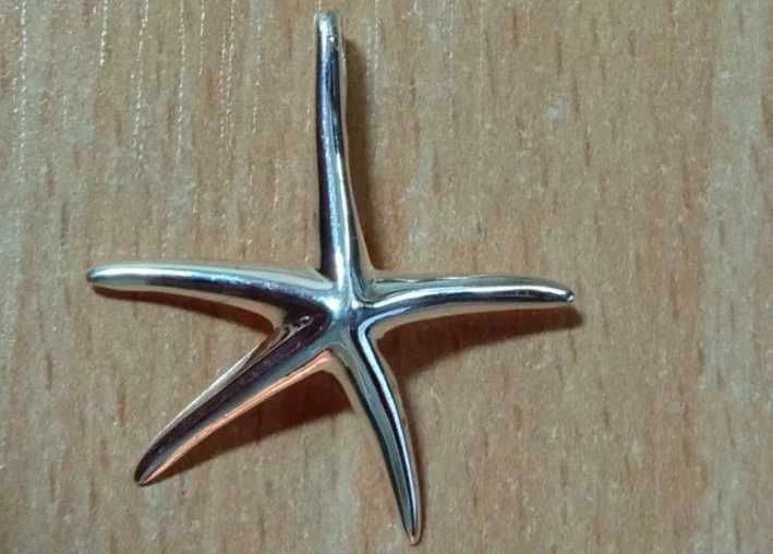 Srebrna zawieszka rozgwiazda Srebro 925 2,35 g Wisiorek gwiazda