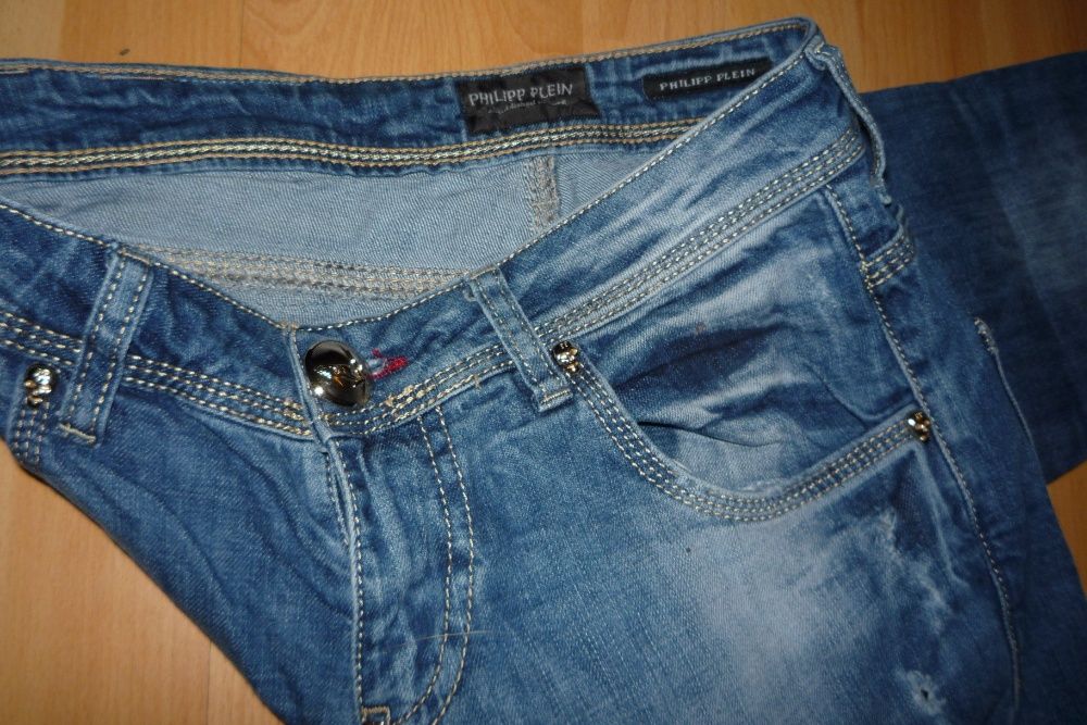 Spodnie jeans roz S , M * Philip Plein