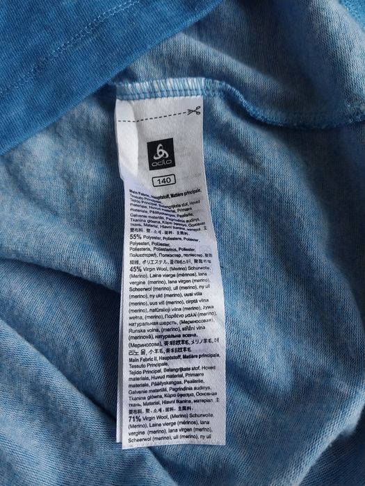 Дитяча термокофта Odlo Merino.
