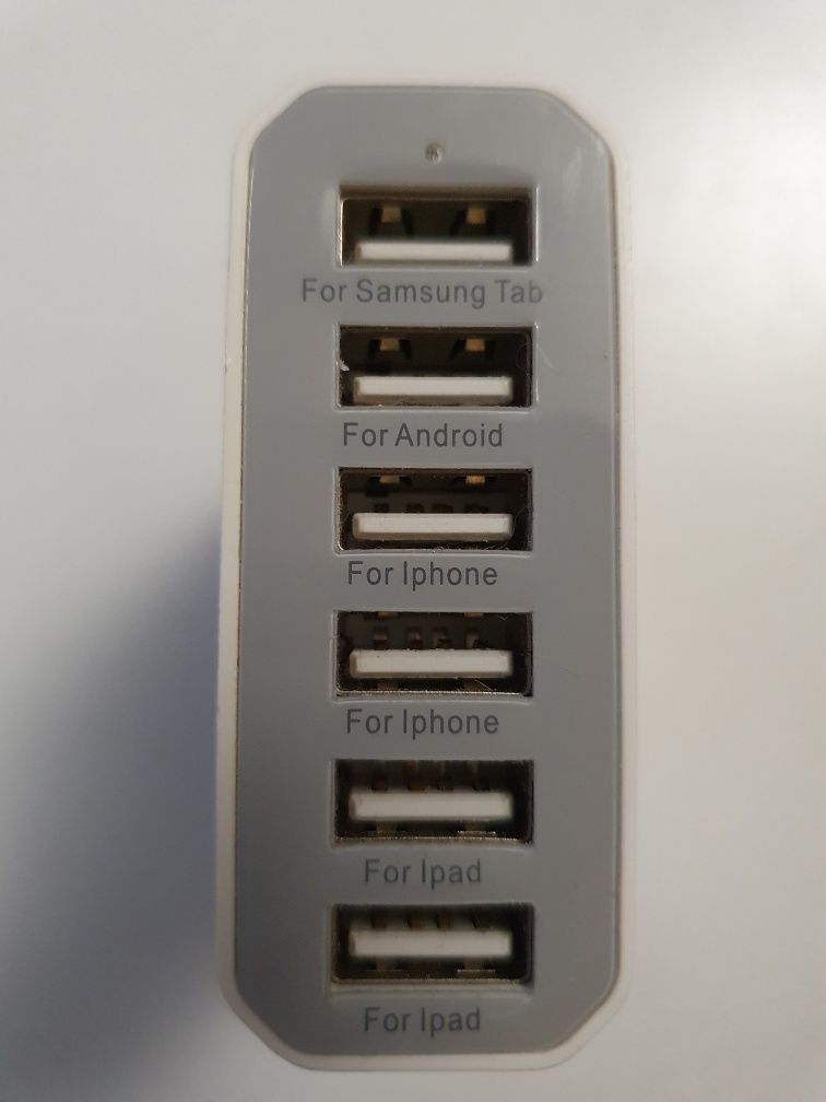 Stacja ładująca 6 portów USB