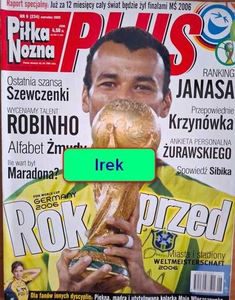 Miesięcznik "Piłka Nożna - plus" - rocznik 2005