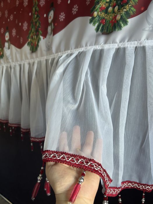 Firanka świąteczna ,panel,zazdrostka