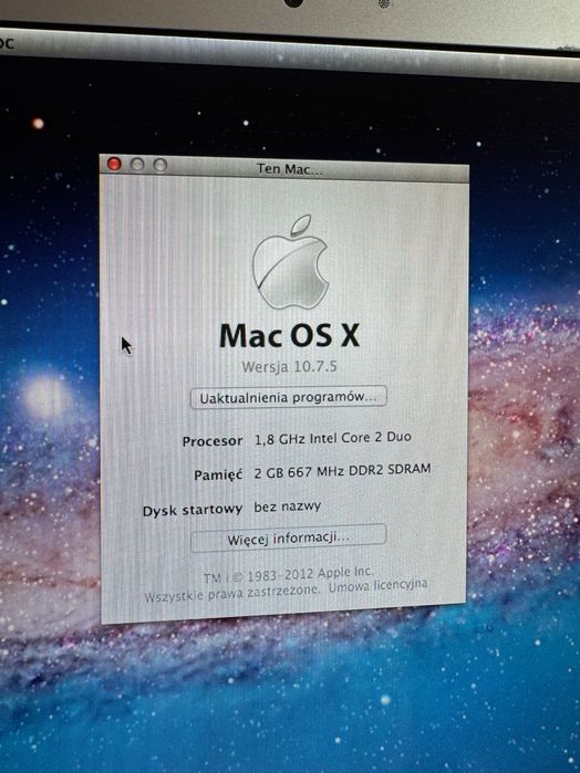 MacBook Air z ekranem 13.3 cala