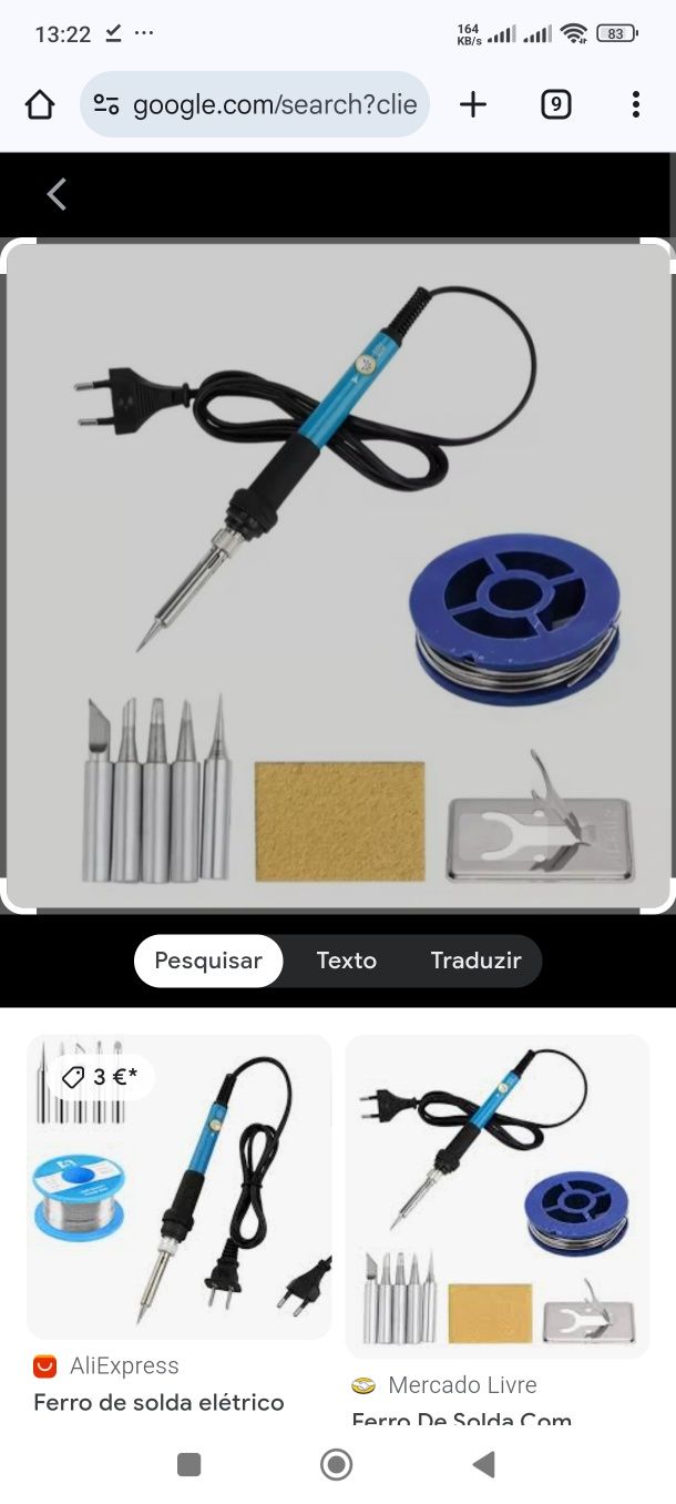 Kit Ferro de soldar