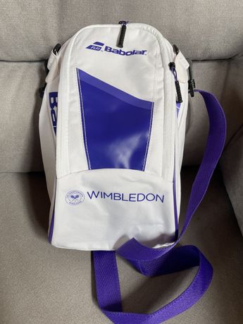 torba tenisowa BABOLAT COOLER MINI BAG WIMBLEDON biało-fioletowa