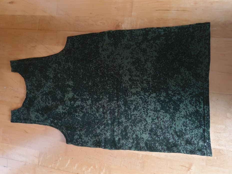 Podkoszulka/bezrękawnik armii rosyjskiej w kamuflażu cyfrowa flora