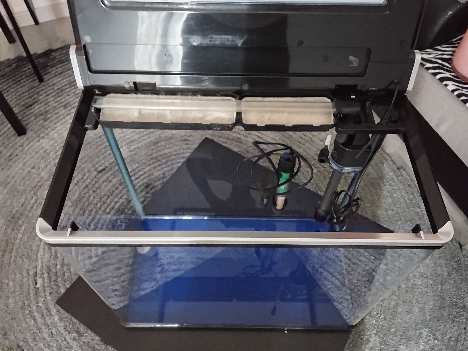 Aquário 50 litros troco por filtro externo