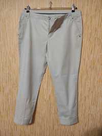 Жіночі котонові джинси брюки штани чіноси кольору беж на р.50/eur42