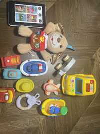 Zabawki fisher price vtech  do kąpieli