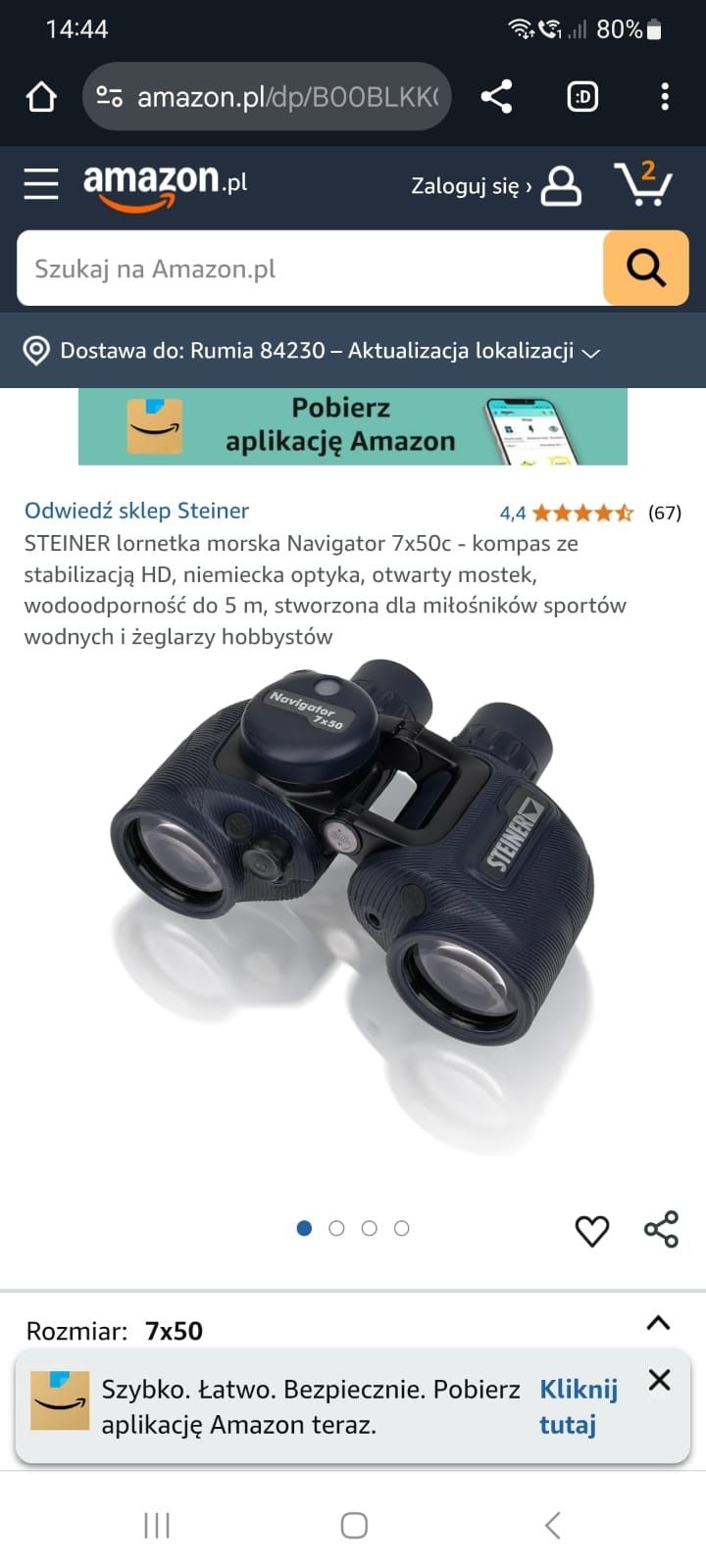 Lornetka morska Steiner