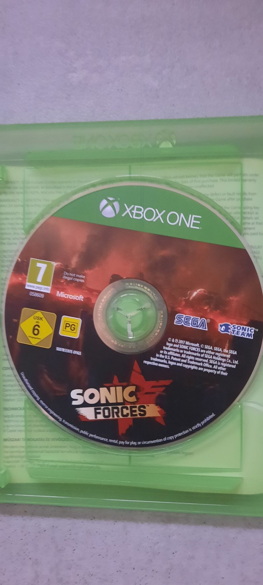 Sonic Forces xbox one wersja PL