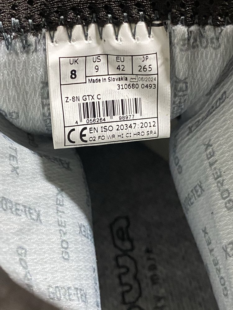 42р, 44.5р Берці ОРИГІНАЛ ботінки Lowa Z-8N GTX C Hi TF Dark Brown