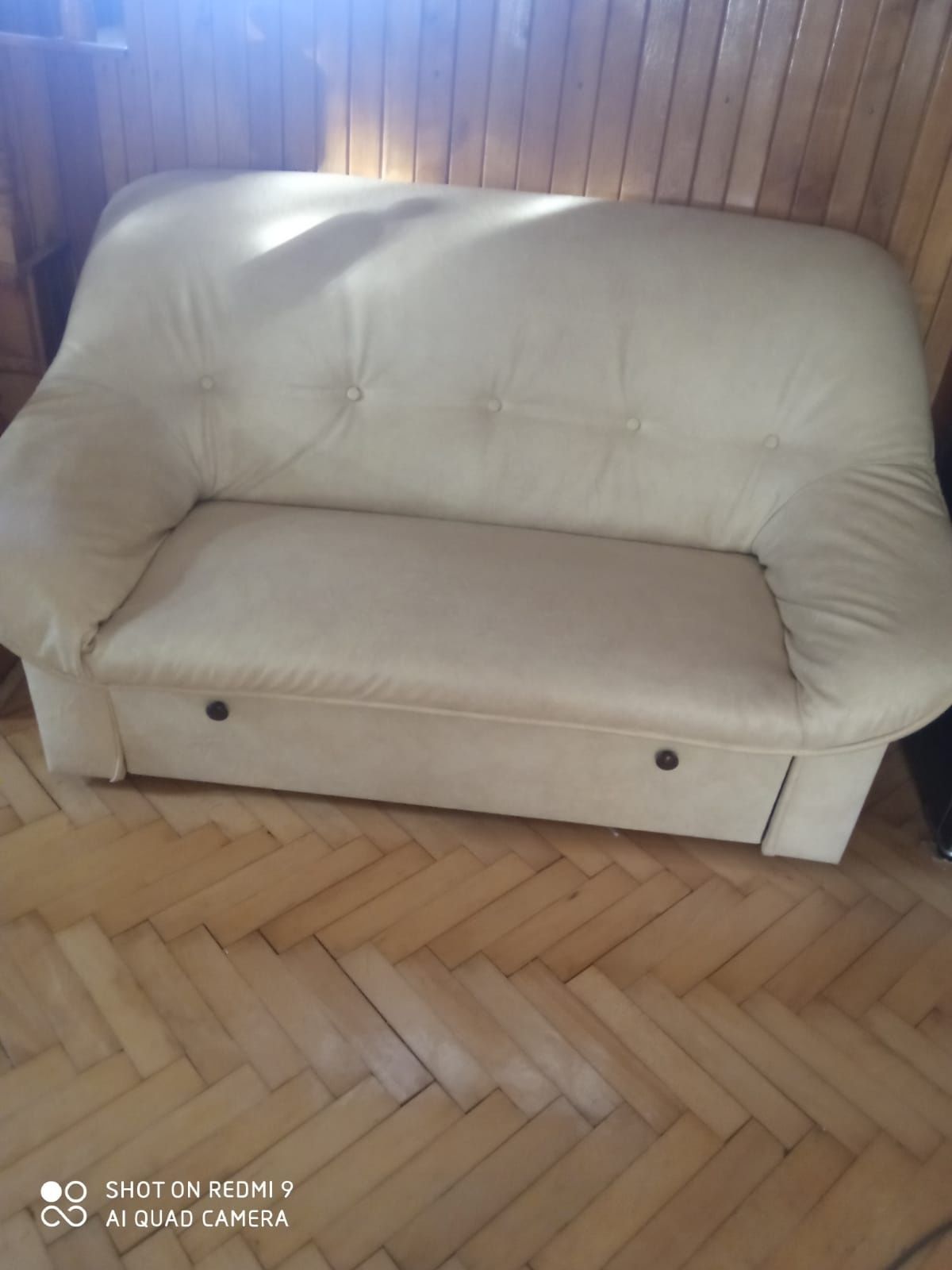 Zestaw wypoczynkowy - sofa 3 os. (funkcja spania), sofa 2os.  2 fotele