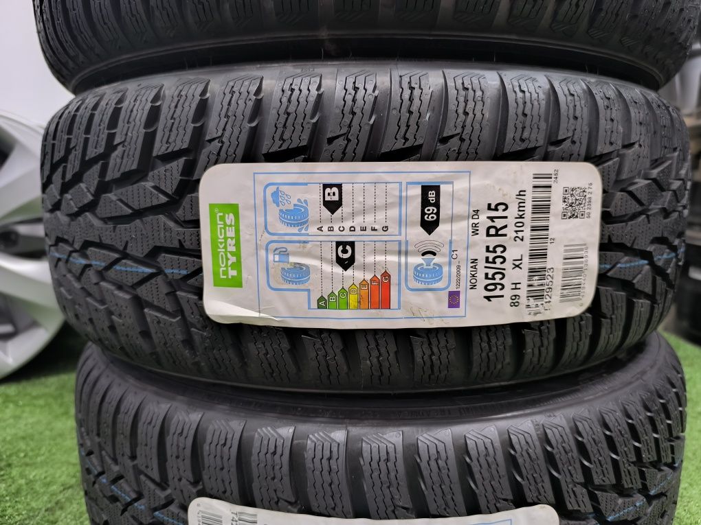 Nowe 4 x 195/55/15 XL Nokian Opony Zimowe Wysyłka