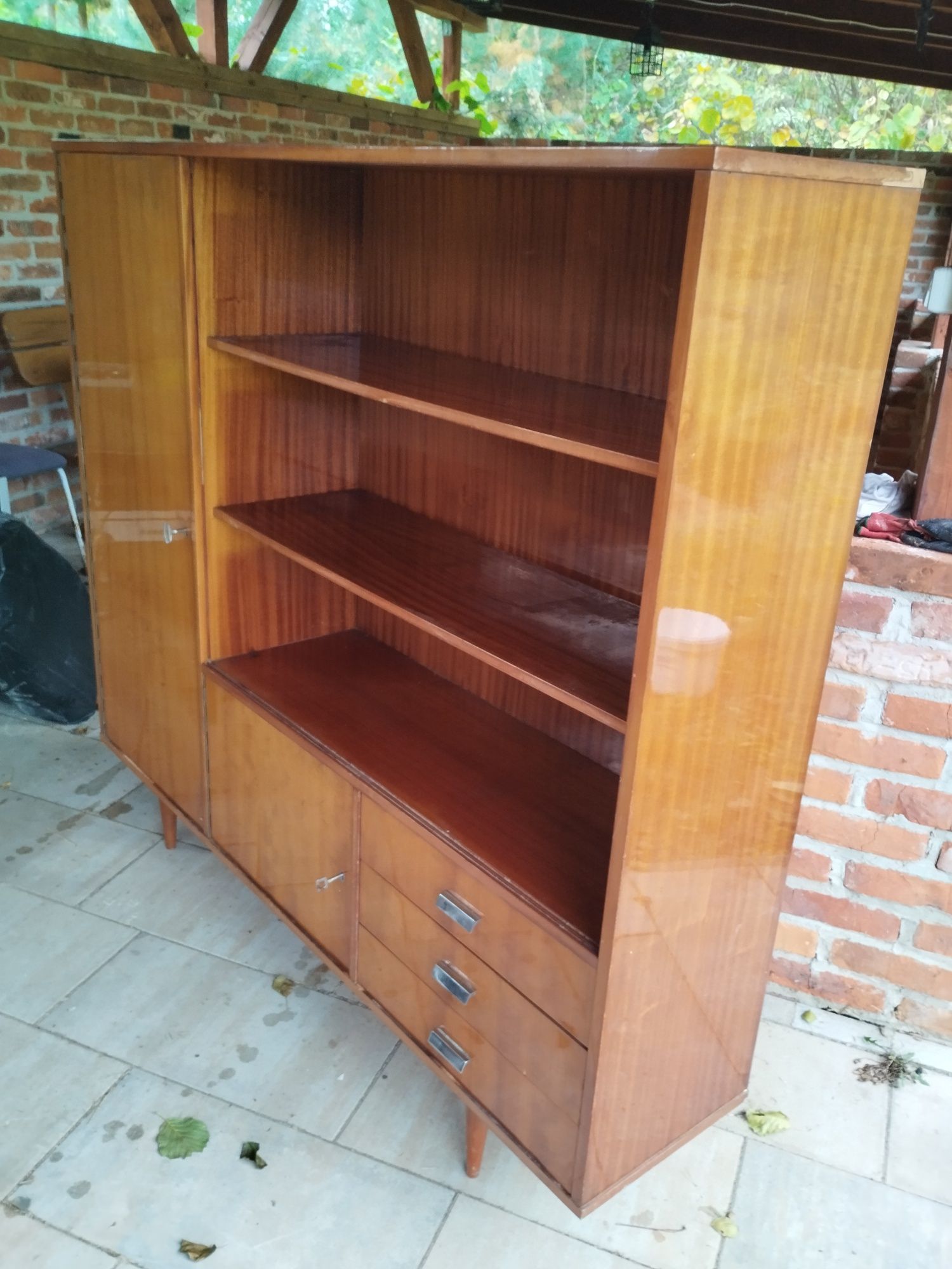 Szafa biblioteczna komoda regał PRL