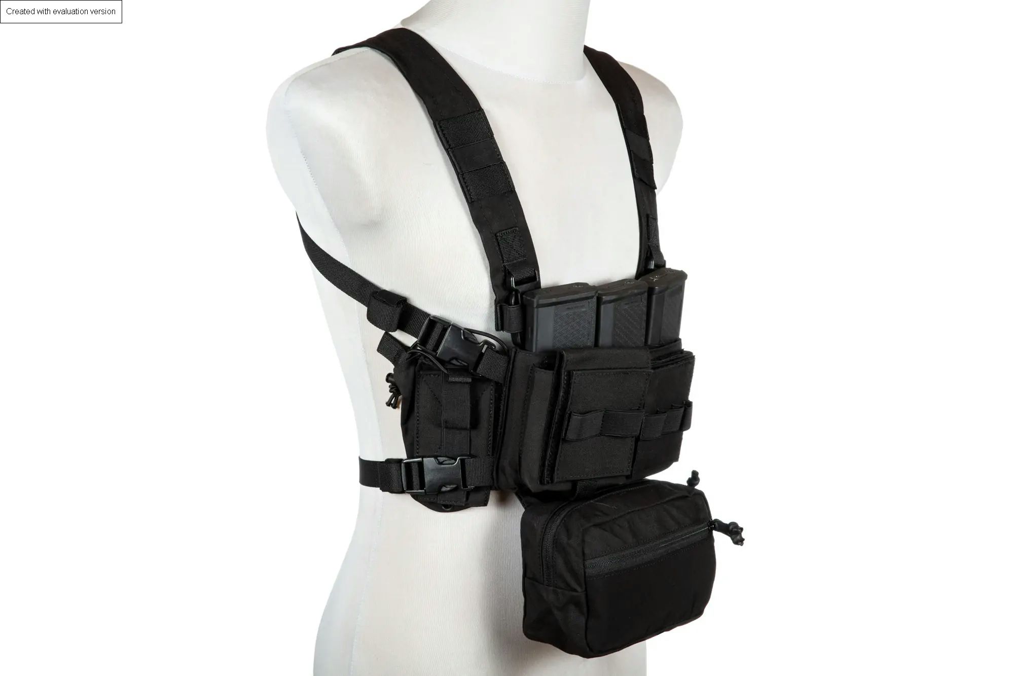 Taktyczny Chest Rig typu Mk4 - Czarny