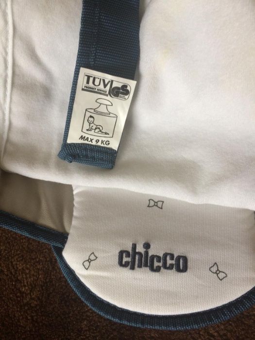 Слинг-рюкзак эргономичный бренд "Сhicco" для грудничков до 9кг, новый